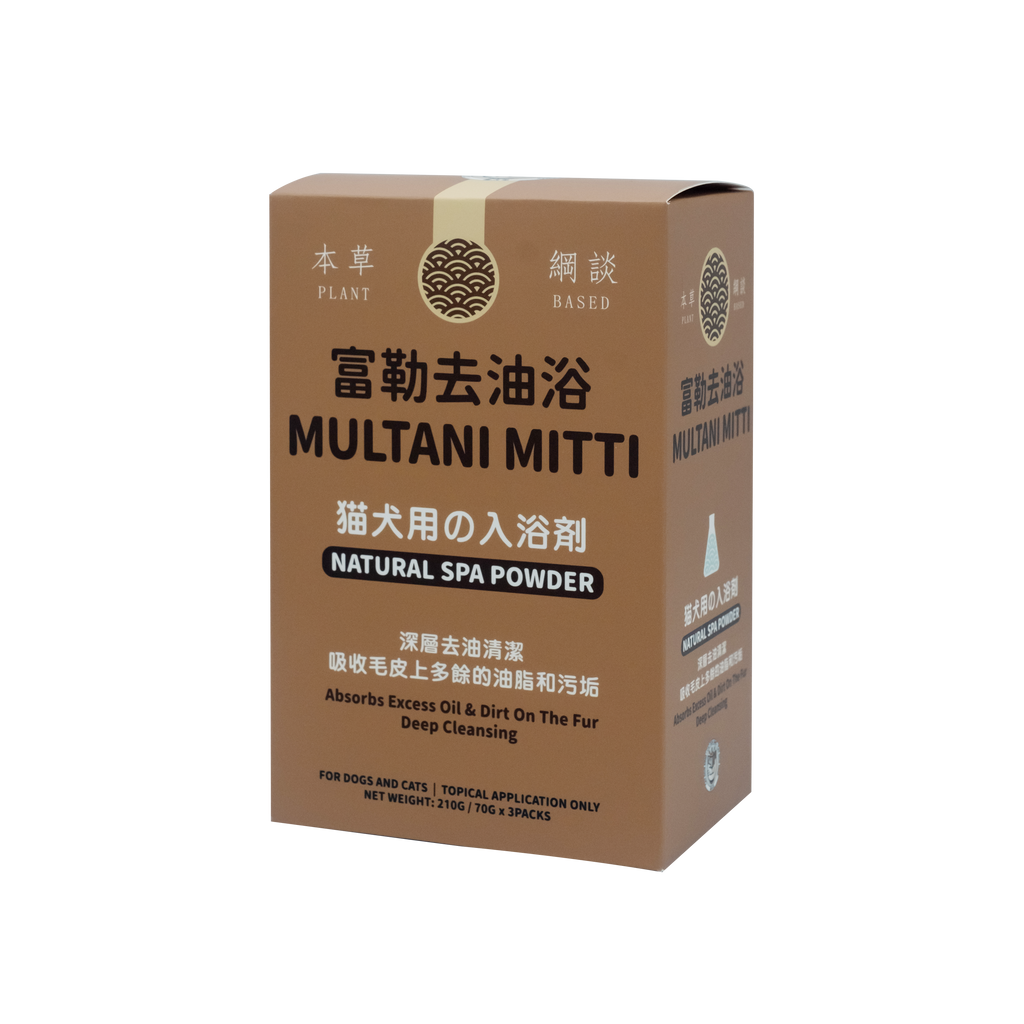 貓犬王 富勒去油浴敷膜水療粉